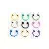 Golden nose piercing stainless steel, lip piercing