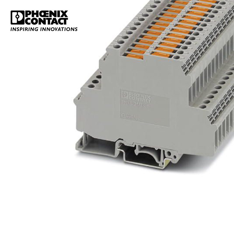 菲尼克斯 直通式接线端子4平方螺钉连接凤凰端子 UDMTK 5