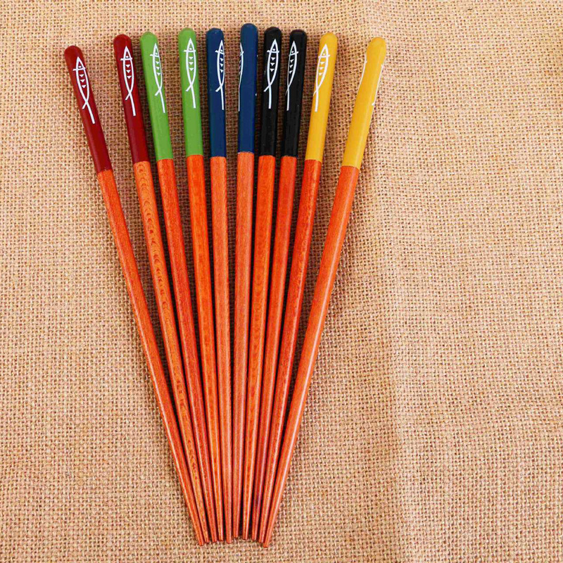 Manufactor major customized Wood Products new pattern Wood chopsticks Sharp-tongued Headgear Chopsticks wholesale