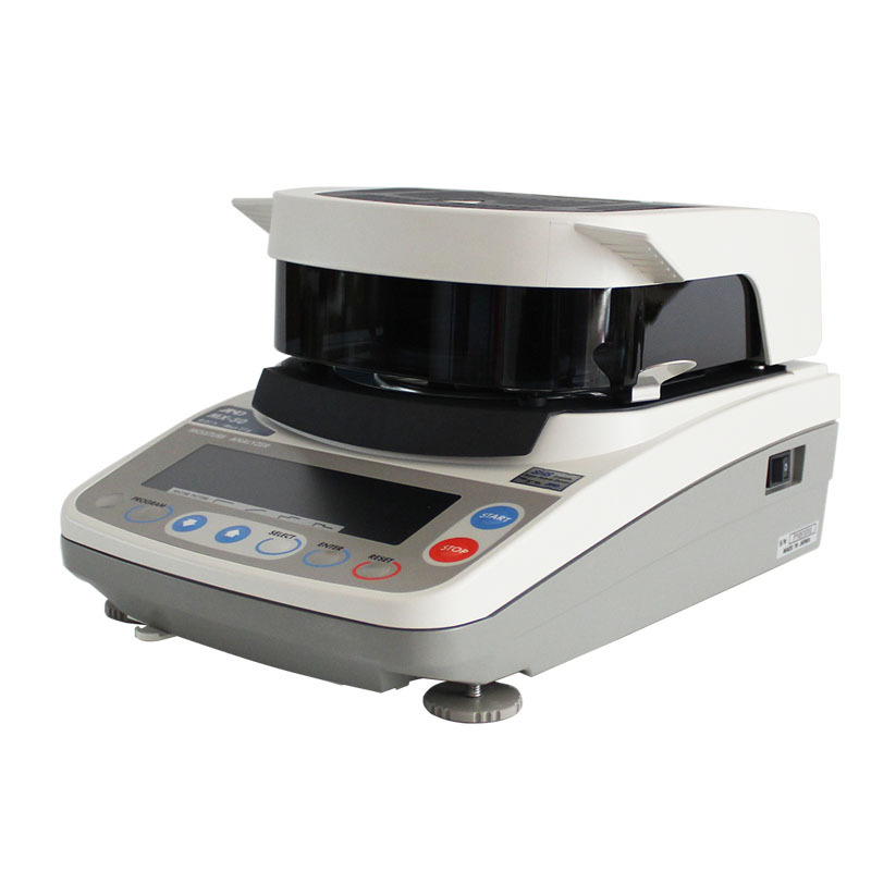 日本AND水分测定仪MX-50卤素水分分析仪验水仪含水率测定仪