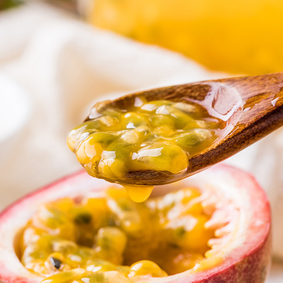 云南百香果新鲜现摘5斤大红果精装西番莲鸡蛋果酸甜多汁热带水果|ru