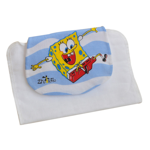 Aishimiao  New Arrival Sweat Towel Pure Cotton Baby Absorbent Towel Four-Layer Gauze Baby Back Support Towel Wholesale
