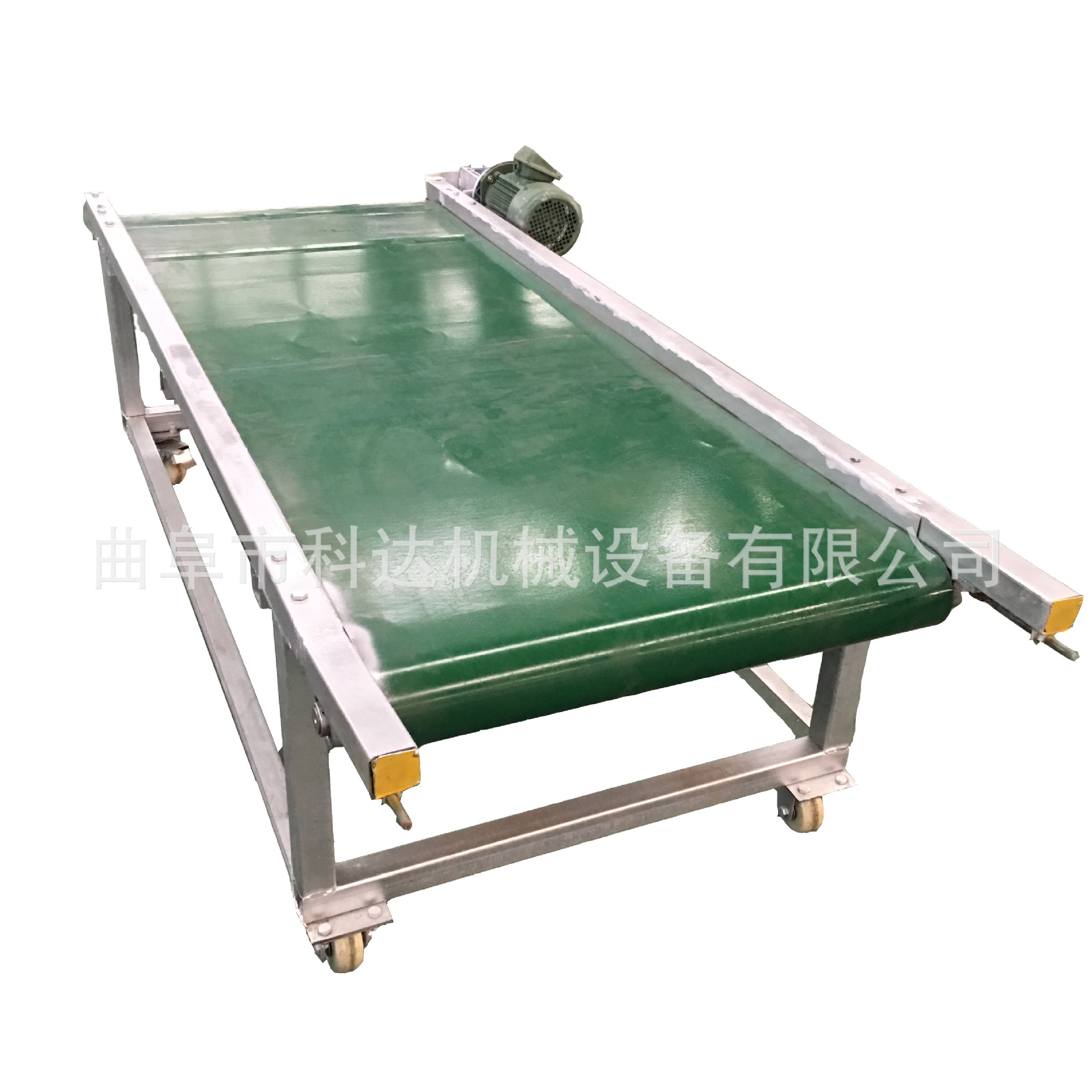 水平转角90度皮带分拣快件邮件输送机 流水线食品输送机 运沙机