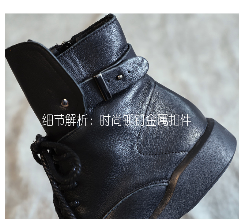 Bottes femme en En cuir - Ref 3355407 Image 12