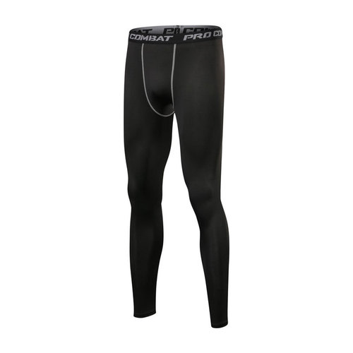 Men's athletic tight leggings for basketball, football, running, fitness, base layer, track training, long pants, winter warm, thickened