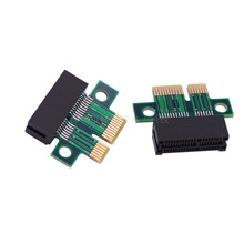 台式机显卡PCI-E 1X延伸卡增高卡转接卡PCI Express x1保护卡