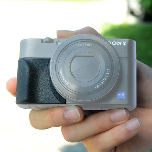 Jinma AG-R2 Hand Grip Compatible with Black Camera RX100M7 RX100M6 M5 M4 M3 M2 Skin Cover