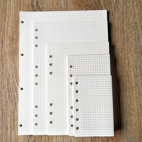 Dowling paper loose-leaf refill porous multi-specification notepad loose-leaf square refill loose-leaf notebook