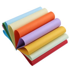 180g A4 Colored Cardstock 180g A4 Colored Paper for Kindergarten Drawing, Hand-drawn Greeting Cards, Handicraft Materials