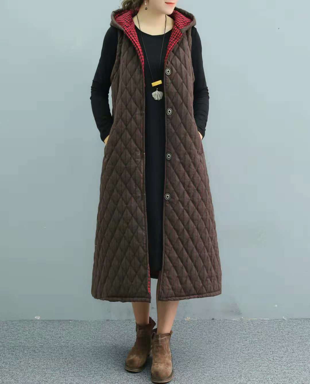 Gilet femme en Coton et lin - Ref 3317565 Image 6