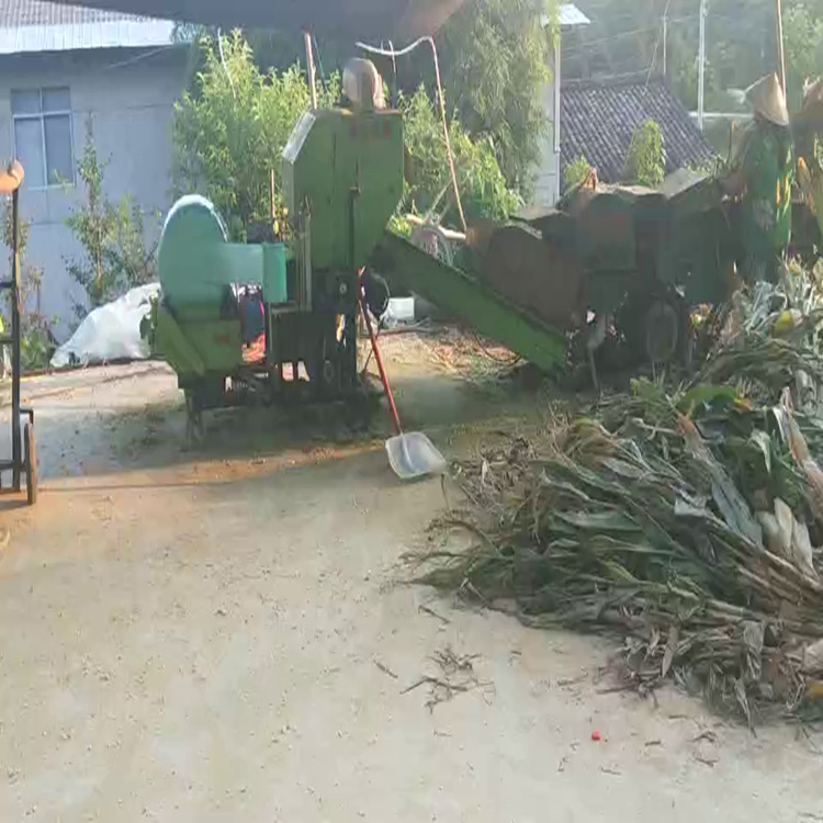 湖北丹江口市固定式打捆机 杂草方捆打捆机 玉米秸秆牧草打捆机
