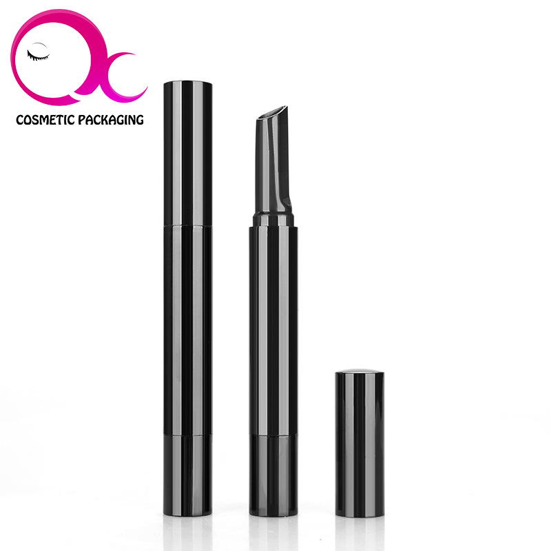 水滴状笔口口红笔包材可上下旋转 彩妆包材厂家