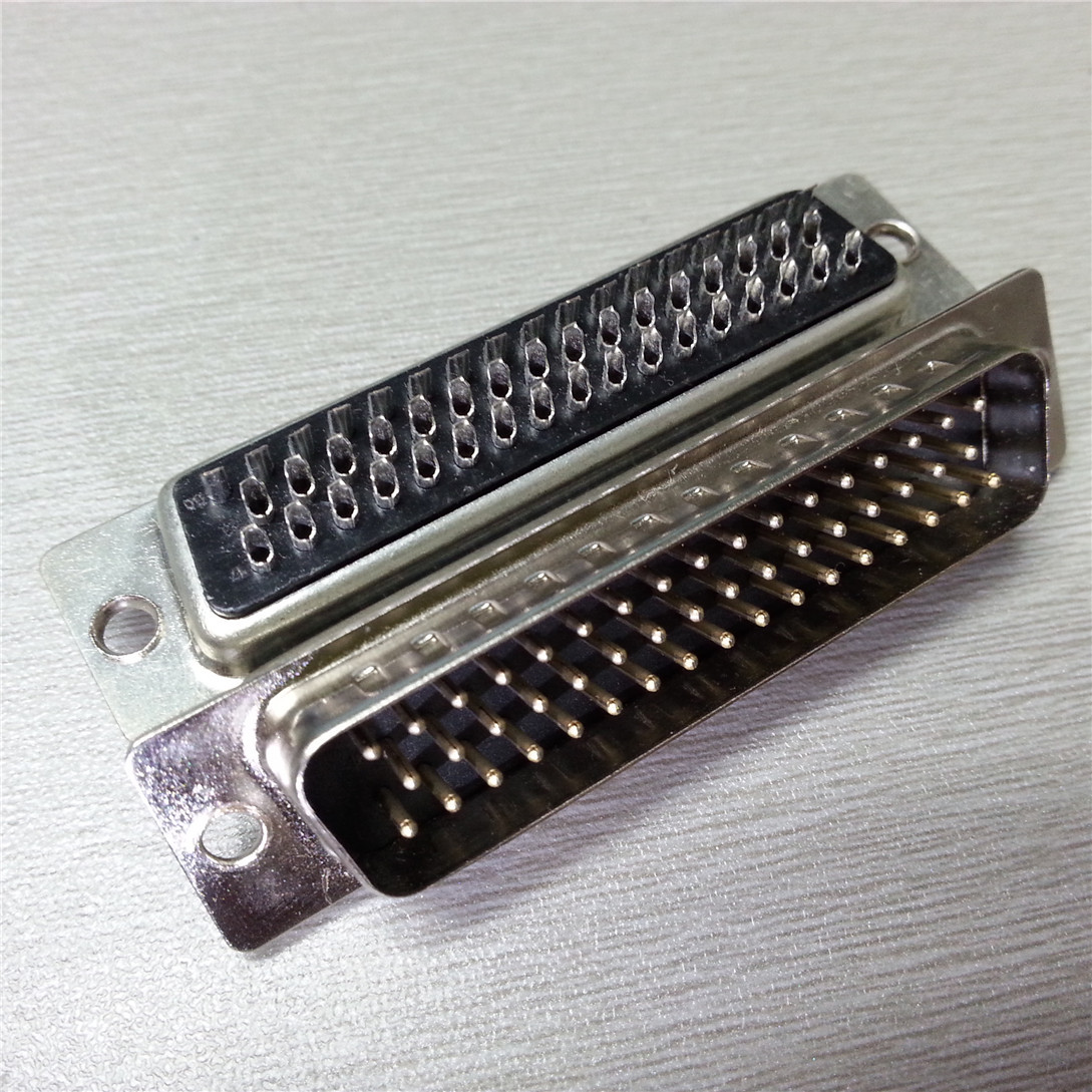 工业插座 耐高温插头 金属外壳 DB50PIN公头连接器 自产自销插头