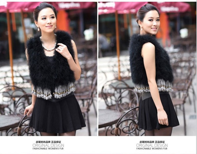 Gilet femme en Cheveux de dinde - Ref 3318034 Image 19