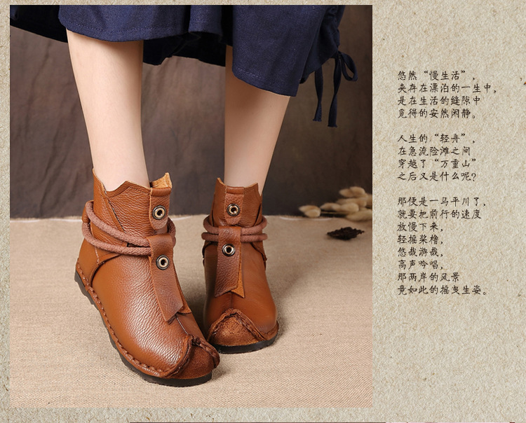 Bottes femme en En cuir - Ref 3355055 Image 17