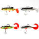 Soft Grubs Lures 80mm8g Curl Tail Grubs Fresh Water Bass Swimbait Tackle Gear