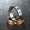 Gemstone ring for beloved, European style
