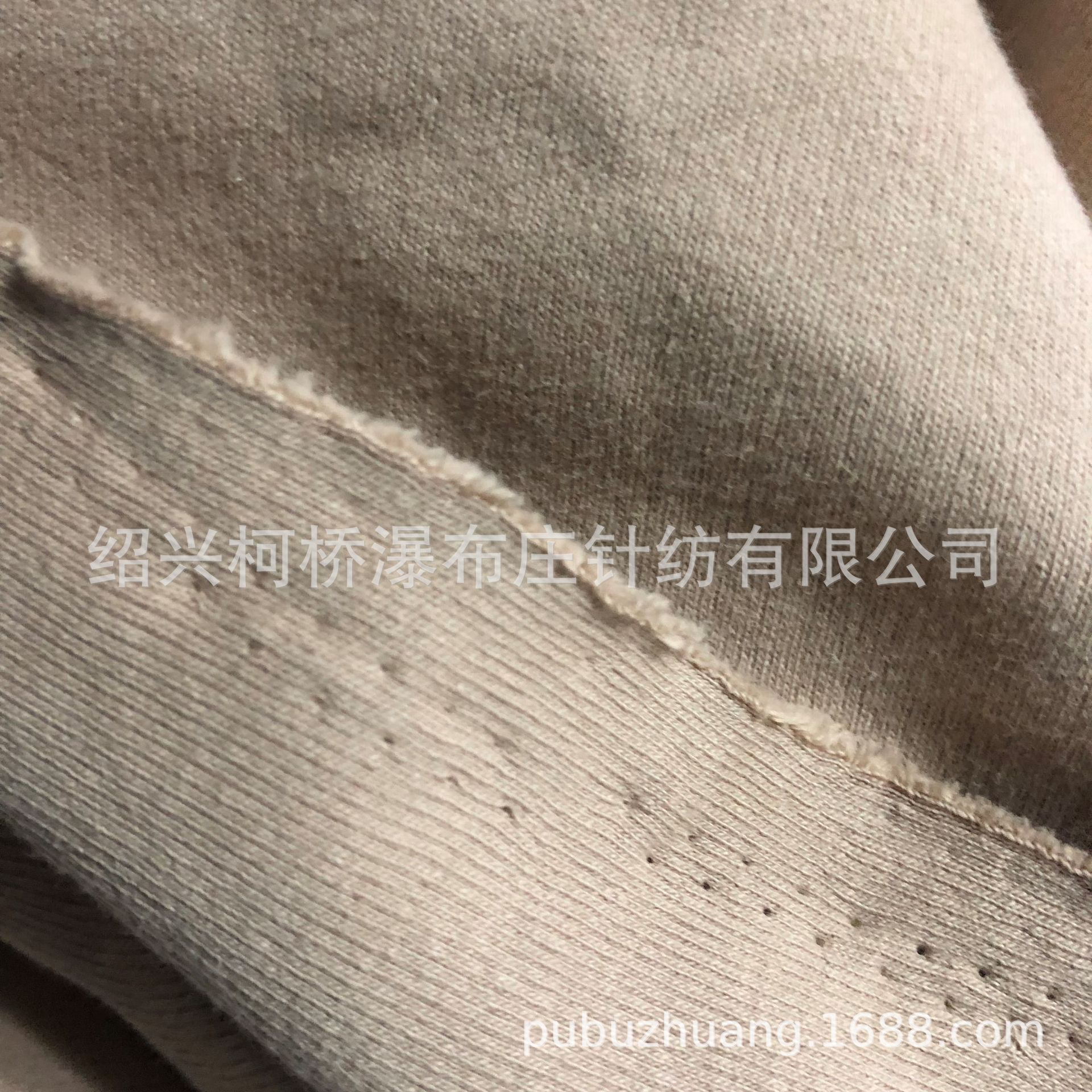 厂家直销针织32S全棉加40D氨纶拉架棉毛布 双面布