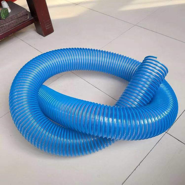 潍坊PVC螺旋管厂家直销优质耐磨 耐老化耐酸碱吸尘管排气管