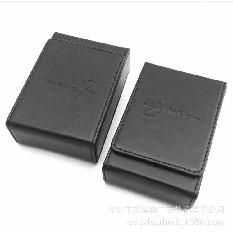 深圳厂家扑克牌PU皮套装定制 旅行携带休闲娱乐纸牌套装 桌游牌