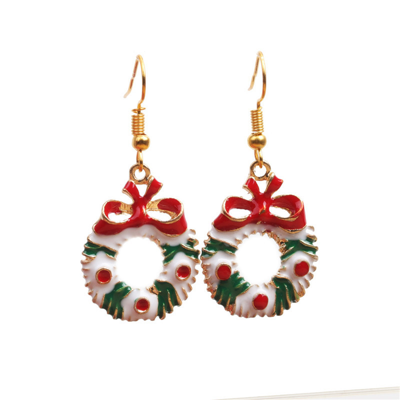 Acrylic Fashion Geometric earring(Christmas tree) NHYL0330-Christmas-tree