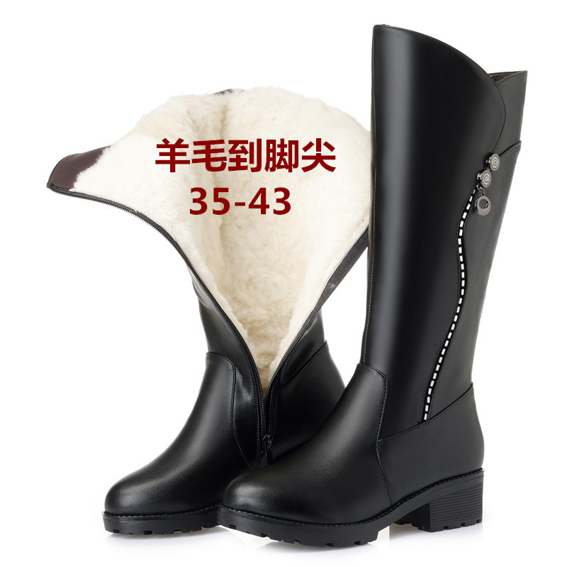 20 autumn and winter new leather women's...