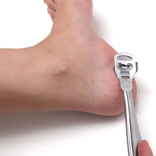 Stainless steel foot planer, foot scraper, dead skin callus removal, pedicure tool, universal blade, eyebrow scraper blade, versatile blade