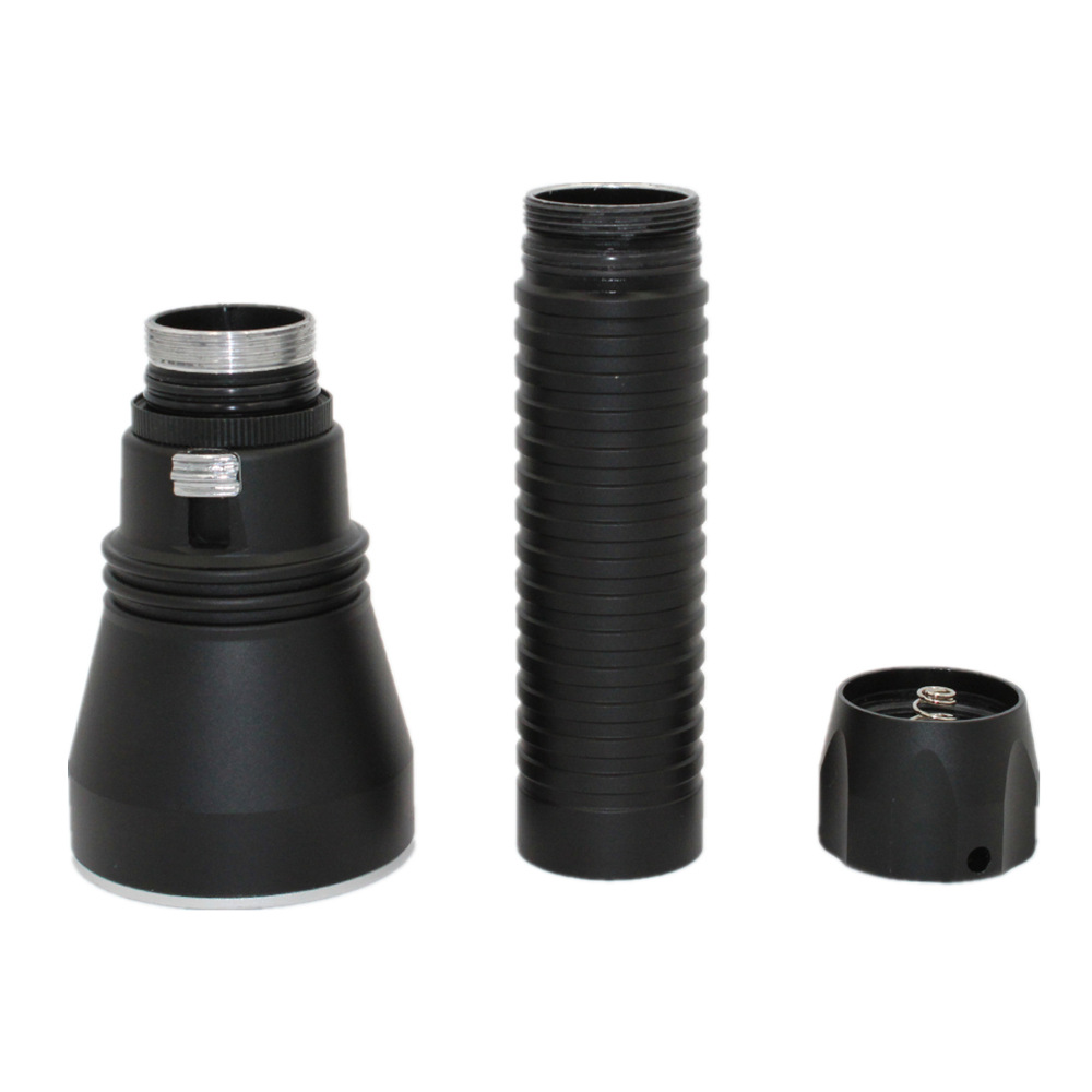 Xhp70 Yellow Light White Light Led Strong Light 26650 Rechargeable Professional Diving Flashlight Magnetically Controlled Sliding Stepless Dimming