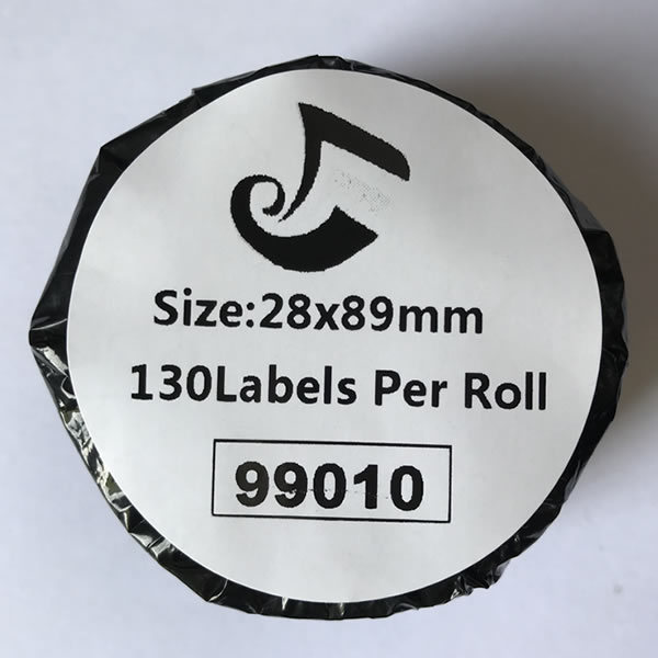 dymo达美不干胶热敏纸30251条码标签打印纸99010 89*28mm260张/盒