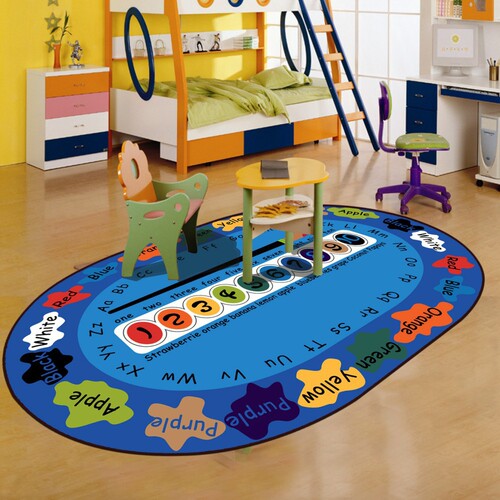 Direct Manufacturer Supply Cartoon Rugs for Children Living Room Coffee Table Bedroom Rugs Bedside Rugs for Kids and Babies Crawling Rugs