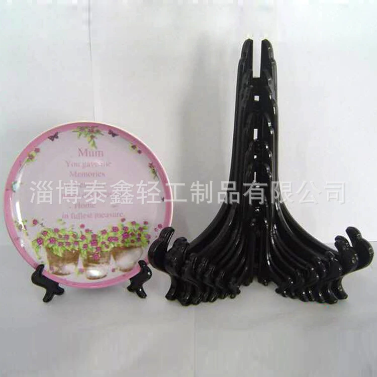 Taixin Supply TSZ Складной пластиковый держатель лотка Кронштейн для часов Керамический декоративный лоток Складной кронштейн