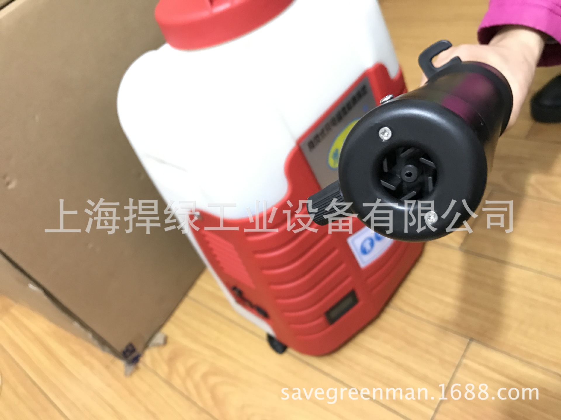 思伯瑞背负式锂电池4.5L超低容量喷雾器 ULV4.5电动喷雾器打药机