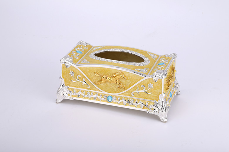 锌合金欧式摆台用品纸巾盒烟灰缸果皮碗果盘KTV用品酒吧小吃碟