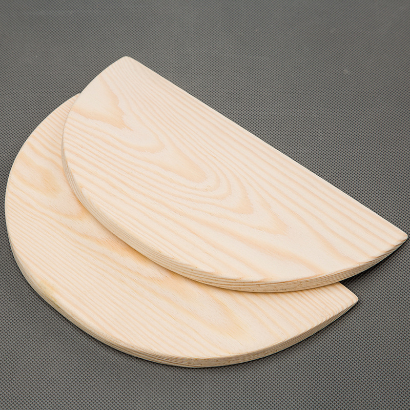 Scraper Semicircle solid wood grilled savory crepe tool Griddle Pancake pan Pancakes commercial Rake pancake rolled with crisp fritter tool