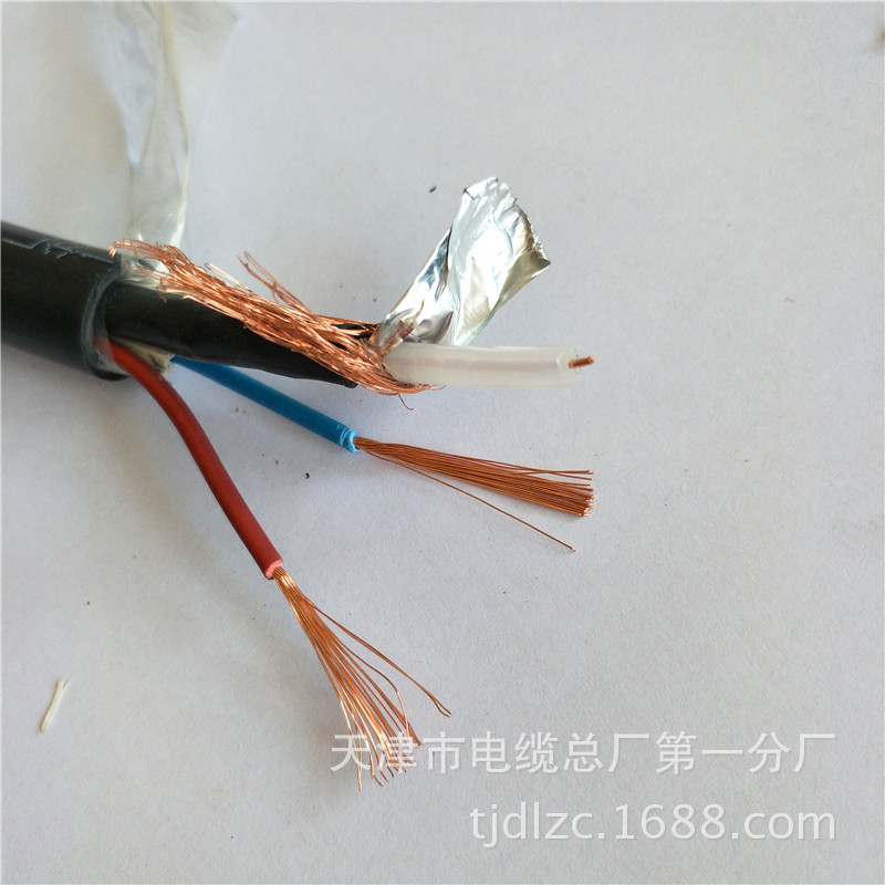 SYV75-5+RVV2*0.75  1.0视频组合电源一体线