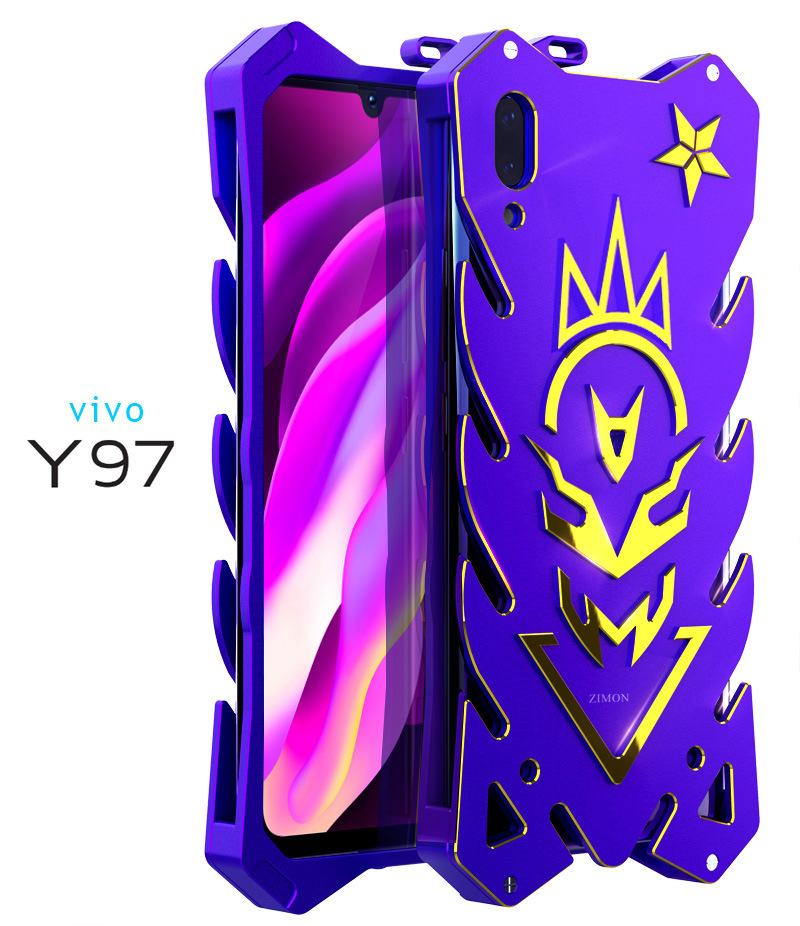 SIMON New THOR II Aviation Aluminum Alloy Shockproof Armor Metal Case Cover for vivo Y97