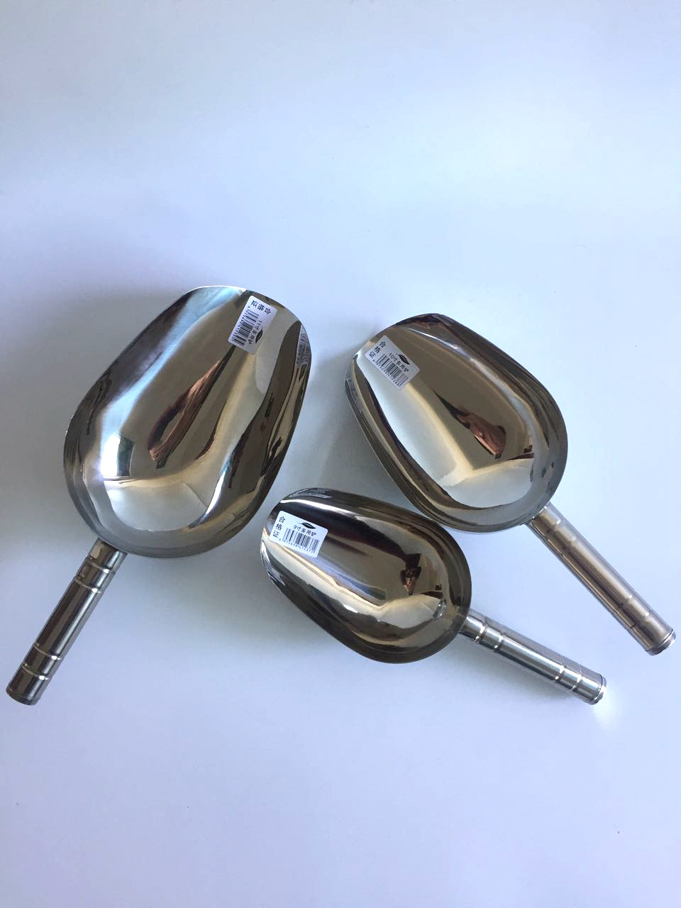 thickening non-slip Multi-shovel Stainless steel Ice scraper Cereals melon seed French fries Shovel hardware Kitchenware