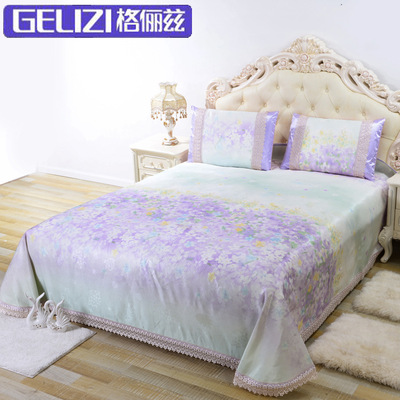 [New listing] 2018 New Year sheet washing printing Ice silk seats mat direct deal