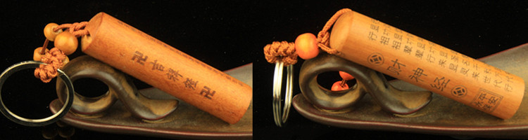 赠品小礼物 木质汽车挂件 桃木钥匙扣