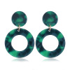 Acrylic earrings, Amazon, European style