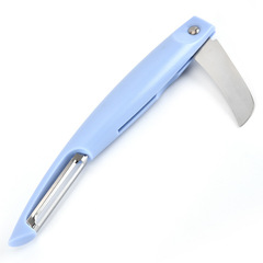 Factory Direct Selling Dual-Function Peeler Kitchen Tool Foldable Peeler Kitchen Knife Peeler