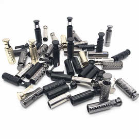 合金绳头diy帽绳麻绳裤带绳子材料金属吊坠吊钟DIY绳头抽绳头