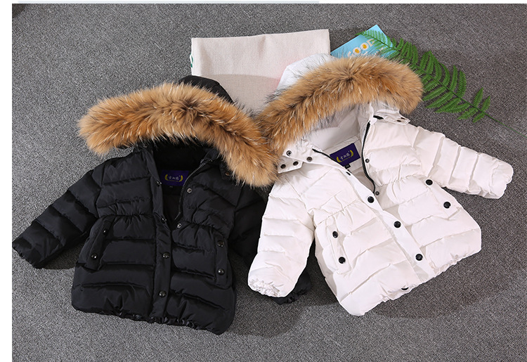 毛领羽绒服短款 (12)