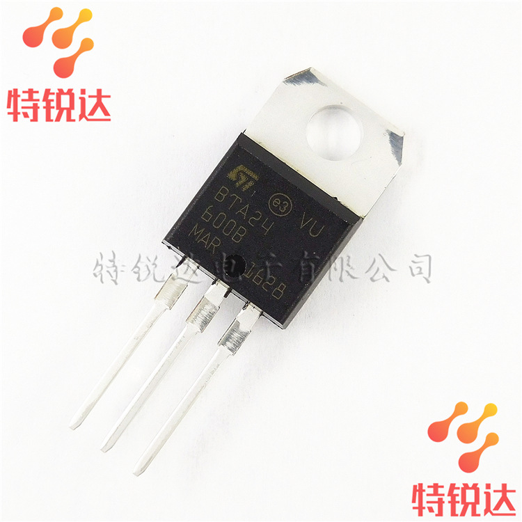 BTA24-600B BTA24-600 直插TO-220 双向可控硅晶闸管 ST/意法原装