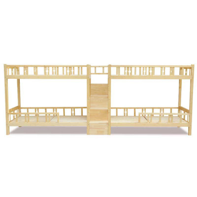 学校上下铺实木双层床大学高低宿舍床学生公寓连体床厂家直销批发|ms