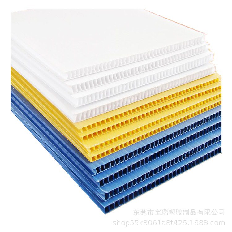 中空隔板 静电PP中空板 防静电塑料万通板 电空心板