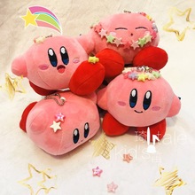 Qd日本新款幻之星梦之星之卡比kirby4款毛绒公仔吊饰系列