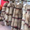 Camp Raccoon tops Fur collar Cuff Hats customized A woolen factory wholesale