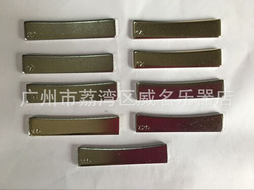 Electric guitar, folk acoustic guitar, electric bass, neck fingerboard, frets, fret inlays, fret pressing tools