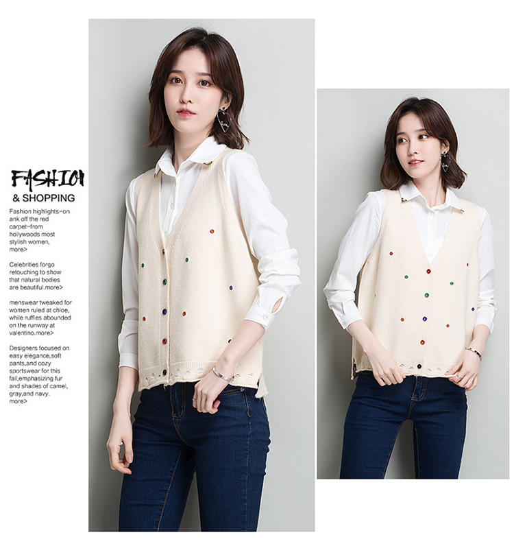 Gilet femme XIN YUROU en Tricot - Ref 3317979 Image 24